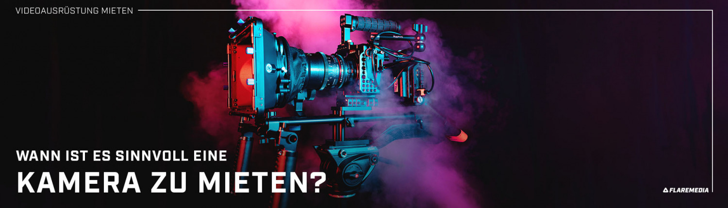 Welche Vorteile bietet das Mieten von Videoausrüstung?